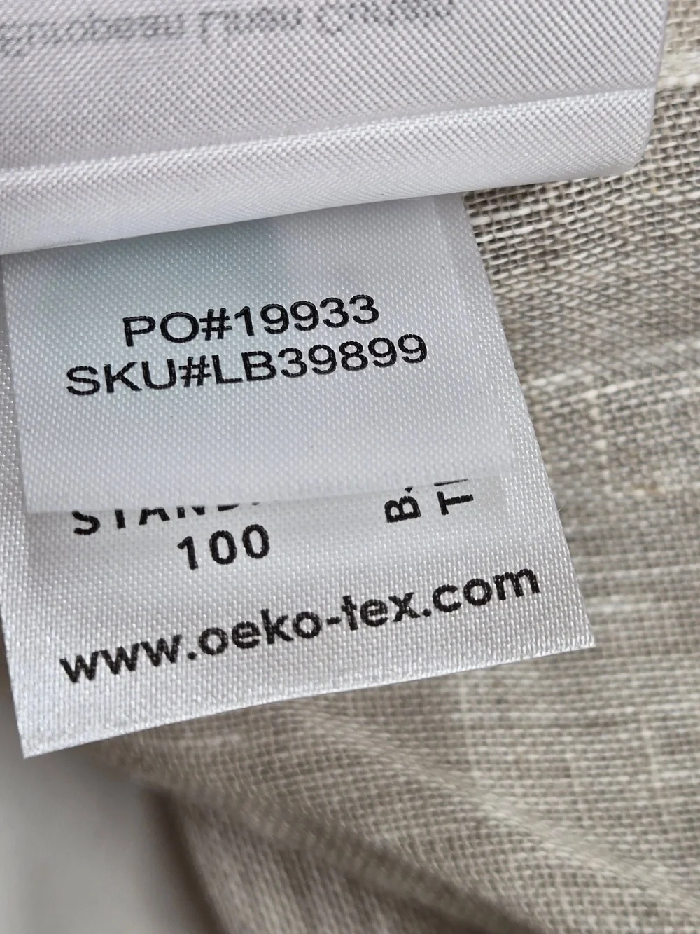 NWT QUINCE Set Of 2 48x108 European Linen Sheer Curtains Flax 9961